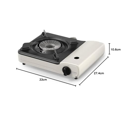 [Длительный срок службы газа] Кассетная плита IRIS OHYAMA, белая, тип внутреннего пламени, энергосберегающая, метод нагревательной панели, предохранительное устройство с датчиком давления включено,