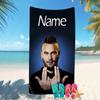 Customizable personalized beach towels Jul rapper themed designs.Suitable for the beach, yoga, sports;ideal as beach accessories