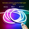 Flexible RGB Color-Changing LED Neon Light Strip, Waterproof, 220V/110V, Ideal for Outdoor Advertising Signage