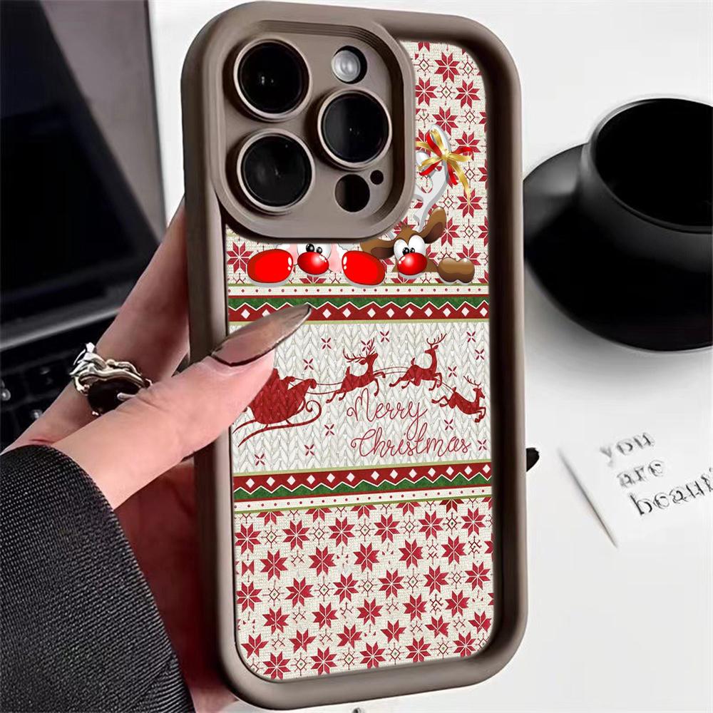 Мягкий чехол Sky Eye Ladder для Xiaomi 14T Redmi 13c 14c Note 13 Pro Все модели Xiaomi Redmi Чехлы для телефонов NY33 Счастливого Рождества Санта-Клаус Рождественская елка