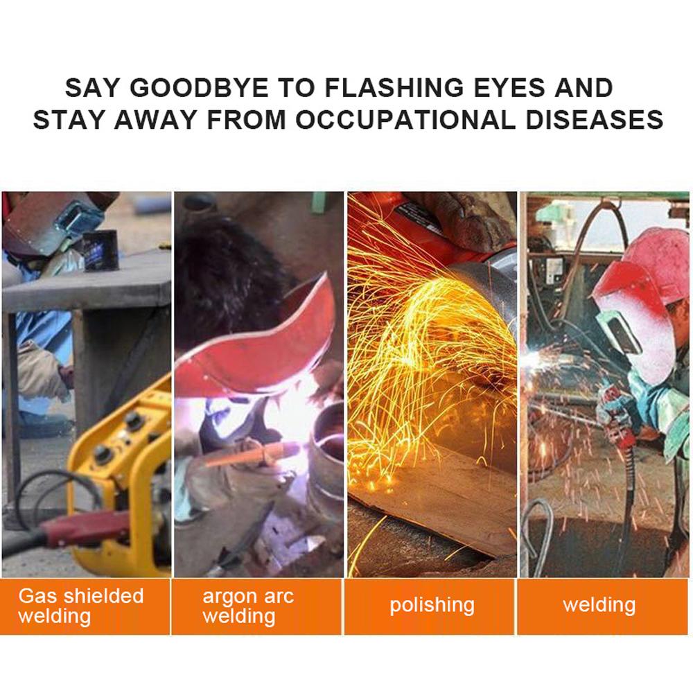 Автоматические затемняющие сварочные очки Аргонодуговая сварка Солнцезащитные очки Специальные антибликовые очки Инструменты для сварщиков Сварочные маски