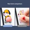 2Pcs Eco-friendly Anti-scratch Self-adhesive Cartoon Pads Anti-slip Door Car Anti-collision Sticker for Wall
