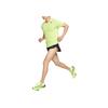 Nike Aeroswift Dri-Fit Adv Удобная Мягкая Приятная к Коже Дышащая Однотонная Модная Футболка с Коротким Рукавом Мужские Топы Светло-Лимонно-Желтый HJ3378-736