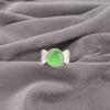 Green Cat's Eye Gemstone 925 Sterling Silver Jewelry Handcrafted Statement Ring RR-1-39
