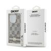 Dkny Dkhmp14Xhcptse Iphone 14 Pro Max6.7 Beżowy/Beige Hardcase Iml Checkered Mono Pattern & Printed Stripes Magsafe