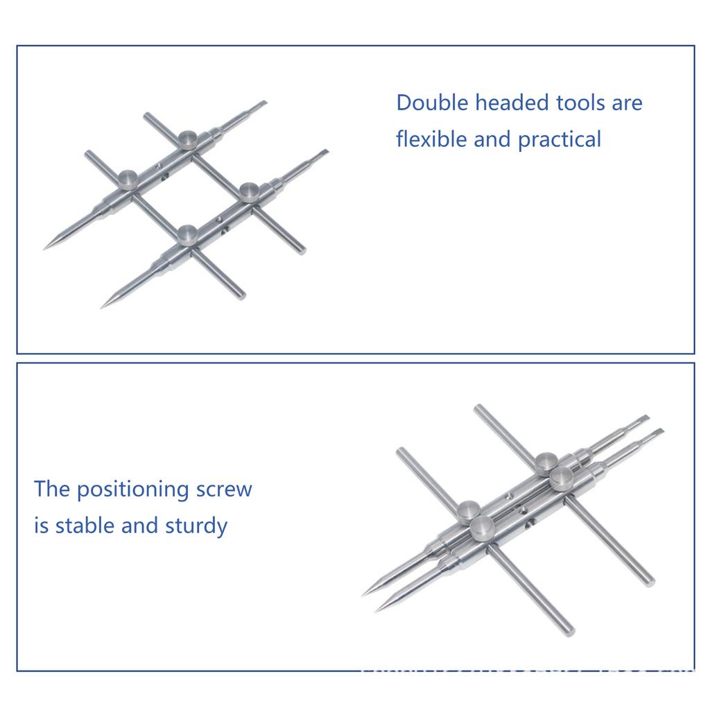 Точный гаечный ключ для объектива, инструмент для замены и снятия объектива камеры с двухсторонними заостренными плоскими наконечниками