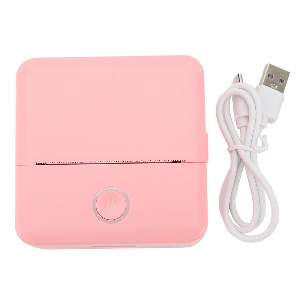 Мини портативный термопринтер карманный принтер без чернил с приложением для фотографий в стиле ретро