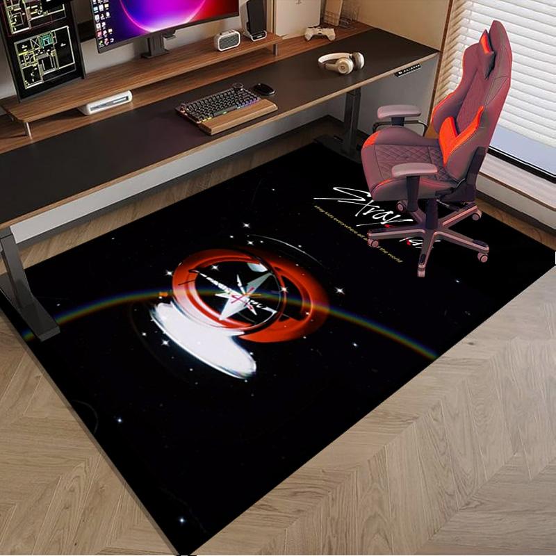 K-pop Group Performance Carpet, Chair Rug,Rug for Office Bedroom living rooms, Doormat decor Fan Gift Christmas Gift