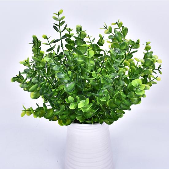 1шт искусственный эвкалипт шаровидный листья зеленые растения домашний офис сад декор
