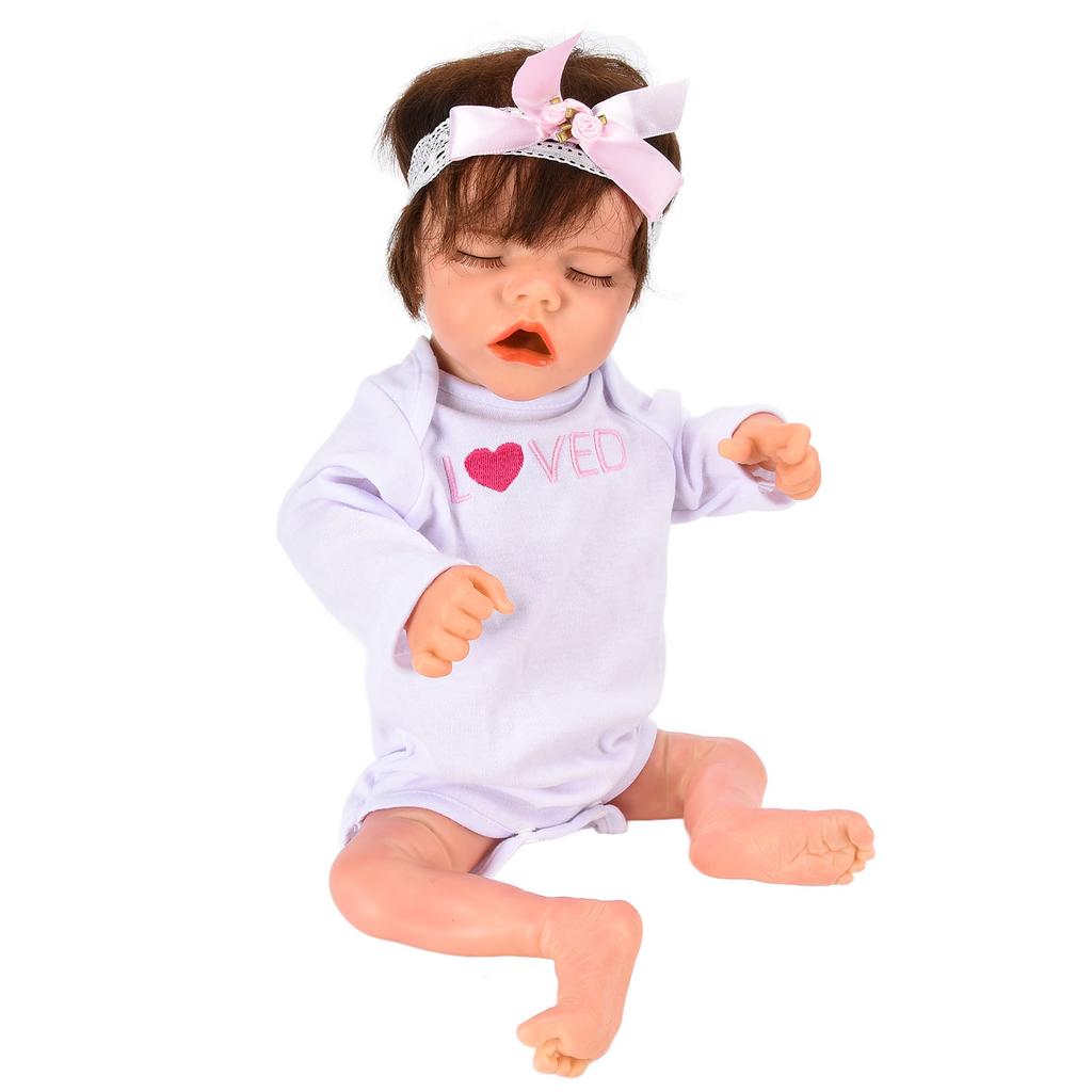 Кукла-девочка Reborn Baby Girl 18 дюймов, нежная кукла для новорожденных с соской, ролевая игрушка в подарок