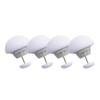 4Pcs Mushroom Quilt Stand Slip-resistant Nordic Clips for Bed Sheet Blanket Clip Clothes Pegs Covers Fastener Clip Holder