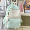 Japanese Ins High Looking Schoolbag for Women Simple College High School College Travel Backpack Junior High School Girls Backpack