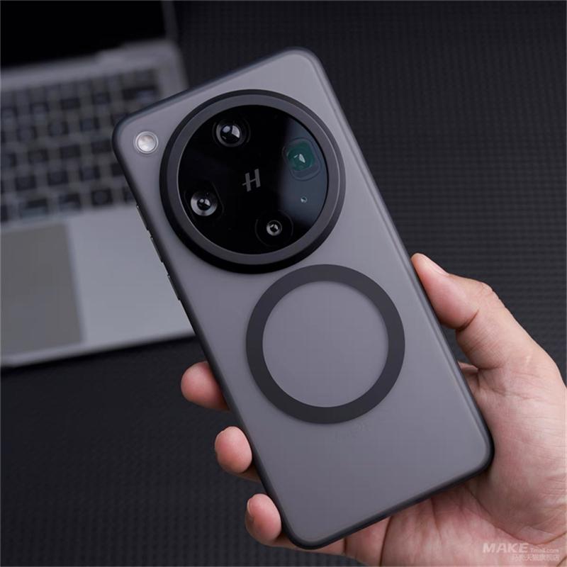 Case For OPPO Find X8 Pro X 8 Ultra 5G Magnetic Built in For MagSafe Skin Feel Matte Transparent Phone Cover Shockproof Bumper