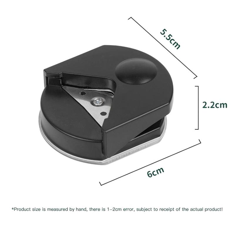 Резак для карточек с закругленными штампами, угловой резак, круглый дырокол для бумаги, триммер, инструмент