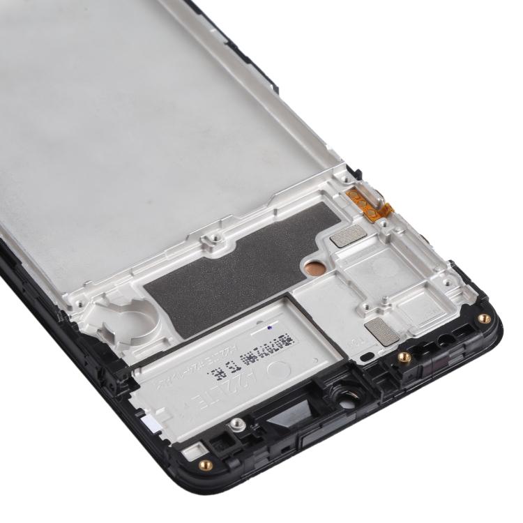 ЖК-экран incell для Samsung Galaxy A22 4G, дигитайзер в сборе с рамкой (черный)