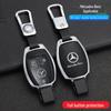 Mercedes Benz E300L Key Cover for E200/C260/A200L Car Key Chain GLC E Class C200 Shell GLA Package