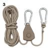 Camping Tool Fixed Buckle Pulley Ratchet Hangers Tent Rope Tensione Adjustable Rope Fastener