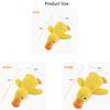 Cute pet Plush Toy Dog Calming Duck Stuffed Duck Toys Chew Toy Durable Squeaky for Puppy Pet Teeth Cleaning Chew Toy Pet Supplie
