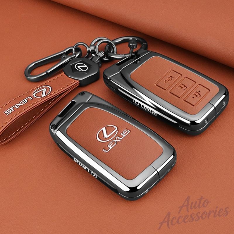 rlvc5 Car Remote Key Cover Case Holder Shell Protector For Lexus NX GS RX IS ES GX LX RC 200 250 350 LS 450H 300H Keychain Accessories