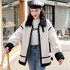 Jacket Women's Fall and Winter Short Loose Padded Thickened Warm Jacket Versatile Comfortable Casual High Collar Jacket