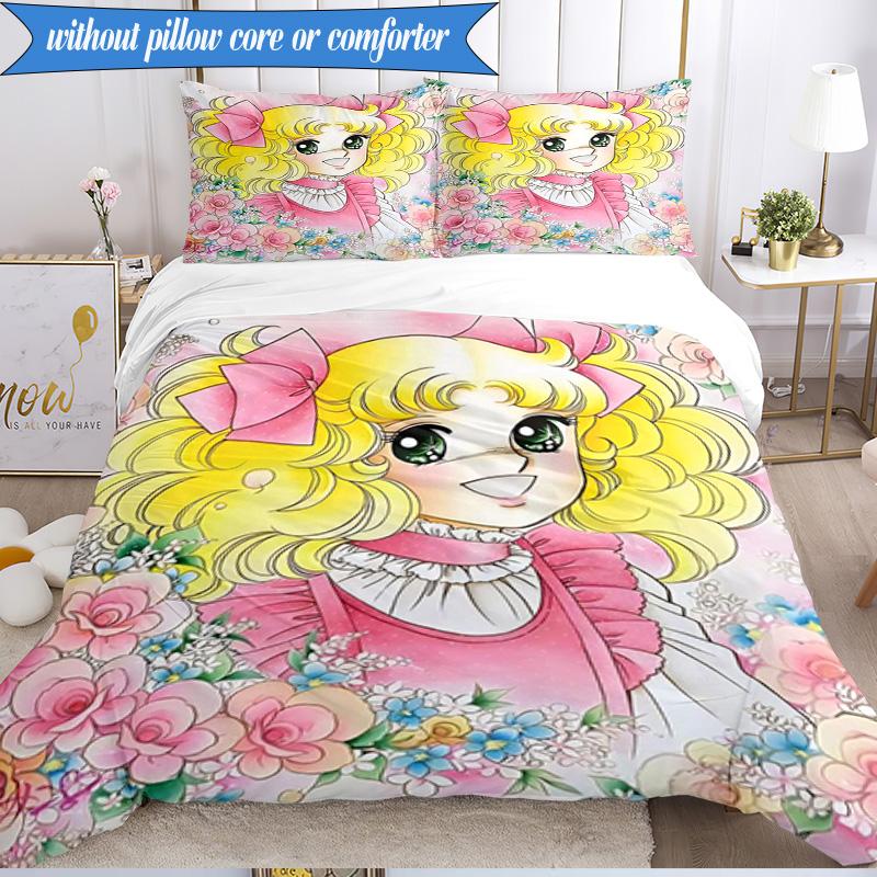 Panda And sweet Friendship 3pcs K-pop music group Bedding set,Ideal for Bedroom, Dormitory,Including Duvet Cover And 2pcs Pillowcases,Fan gifts