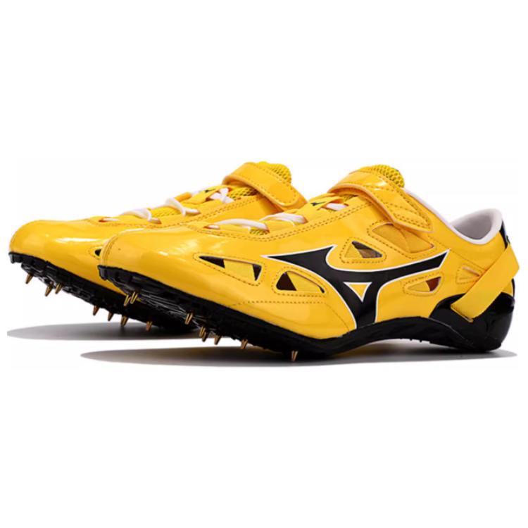 Mizuno Raijin Upgrade Профессиональные Удобные Нескользящие Износостойкие Низкие Кроссовки для Бега Унисекс Кроссовки для Бега Желтый U1GR215544