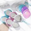 Rainbow Color Mini Mirrors Mermaid Shell- shape travel Portable Double Sided Makeup Mirror For Girls Women Beauty tools