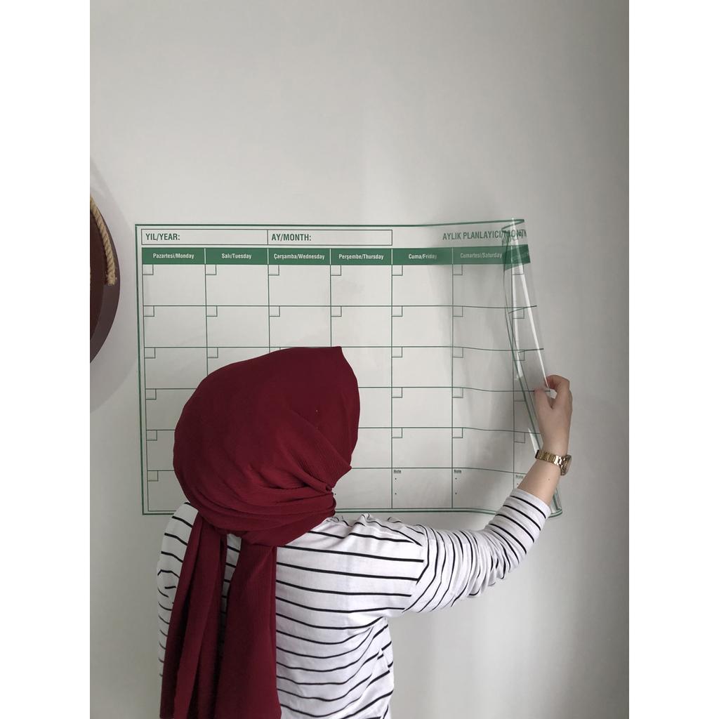 Ежемесячный планировщик Планировщик Smart Paper Blackboard Blackboard Pen Planner Ежемесячный планировщик