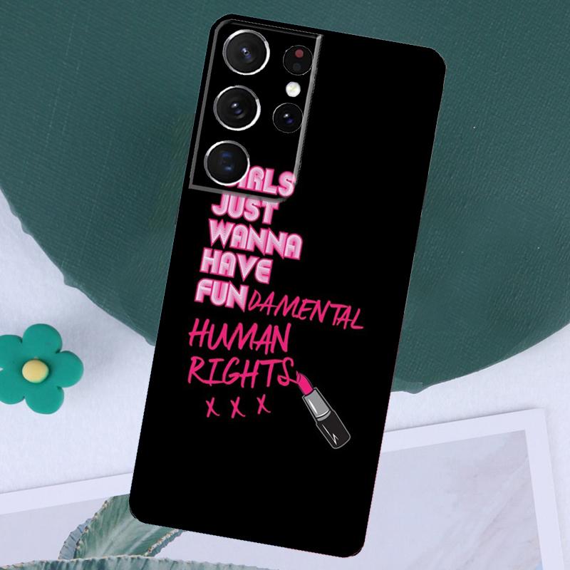 Феміністичний Фемінізм Чохол для Samsung Galaxy S24 S23 Ultra S22 Plus S20 S21 FE Note 20 10 S8 S9 S10 Plus