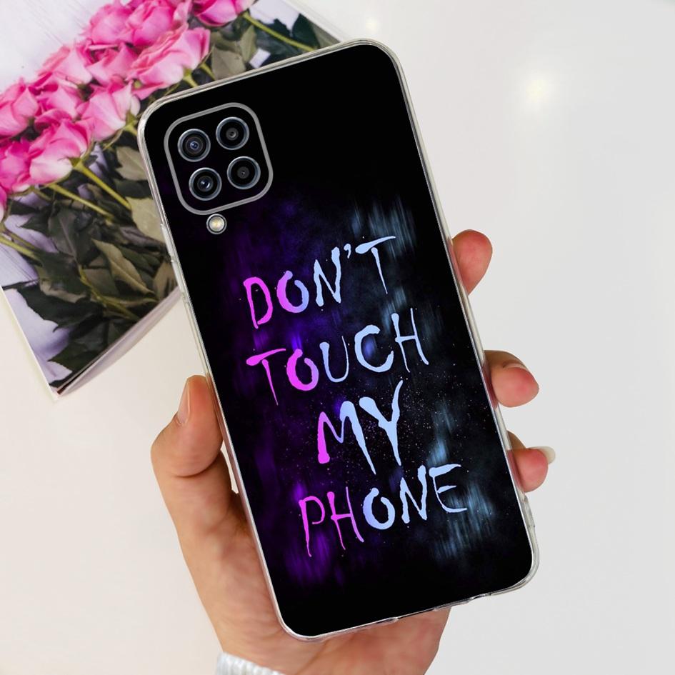 Чехол для Samsung Galaxy M32 SM-M325F Популярный Цветок Прозрачный Силикон Мягкий ТПУ Funda Для Samsung M32 4G M 32 GalaxyM32 Бампер