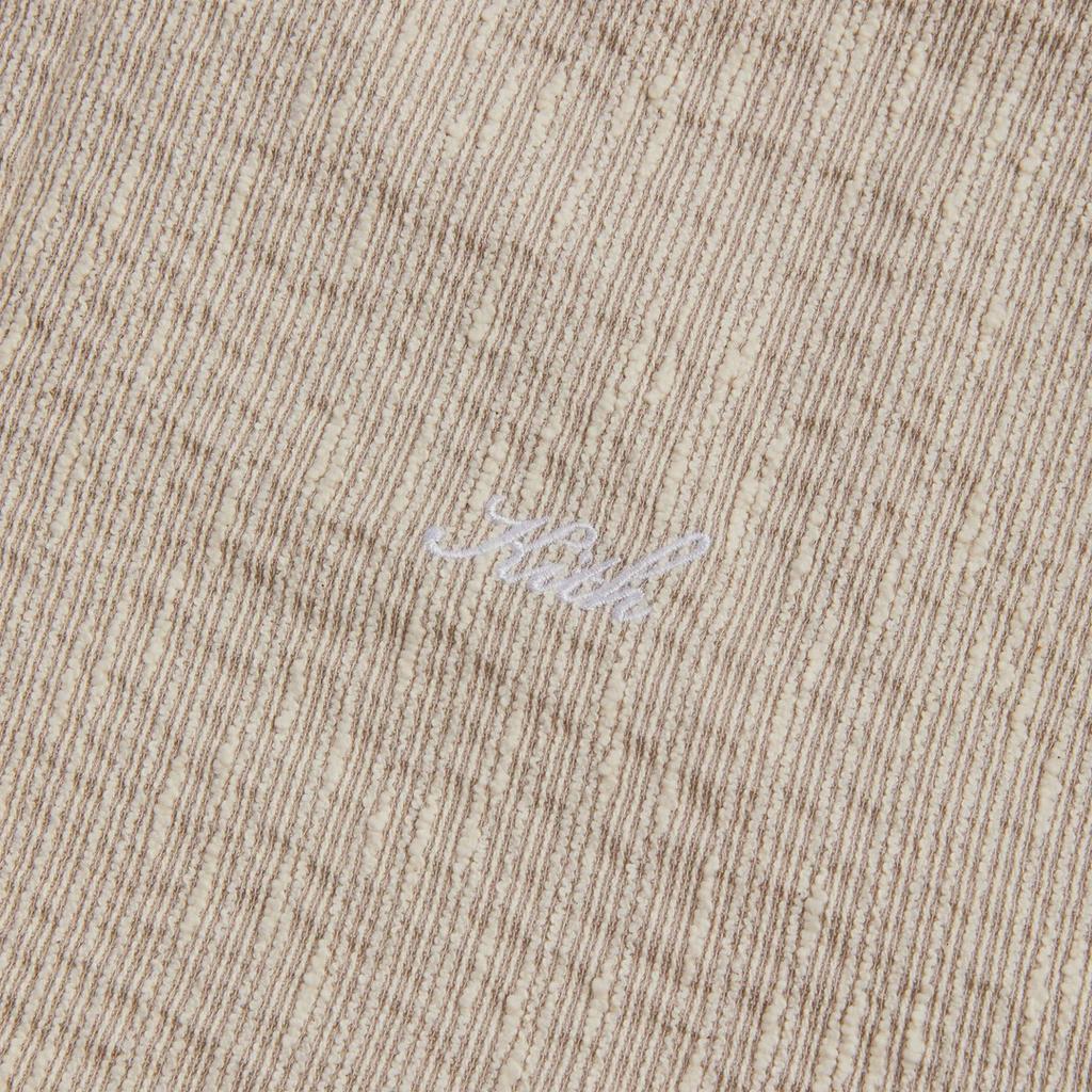 Kith Slub Boucle Sierra Zip Hoodie Canvas Men Tops Cream KHM031815-210