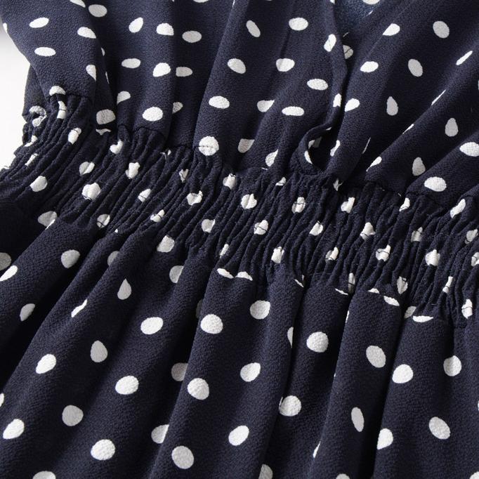 Новейшее женское летнее платье с коротким рукавом и цветочным принтом, платье с v-образным вырезом, шифоновое пляжное платье