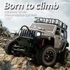 New Tracked 4x4 Car MN128 2.4G Climbing Off-road Vehicle Professional Version with LED Light Full Scale RC Model Remote Control Car Toy Boy Gift