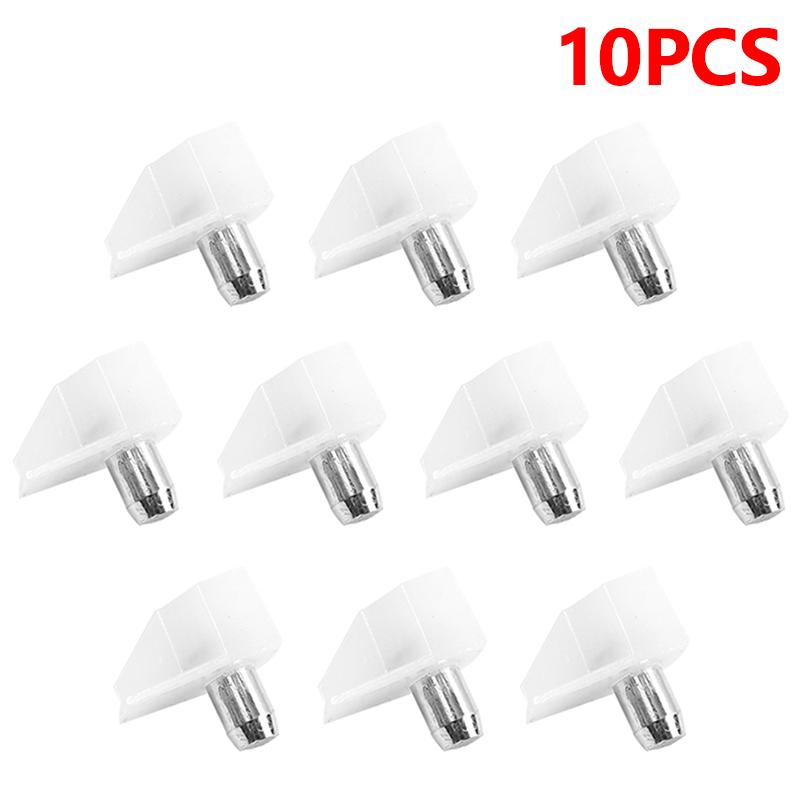 10/20pcs Transparent Shelf Studs Pegs Plastic Laminate Support Cabinet Wardrobe Shelves Glass Plate Support Furniture Hardware