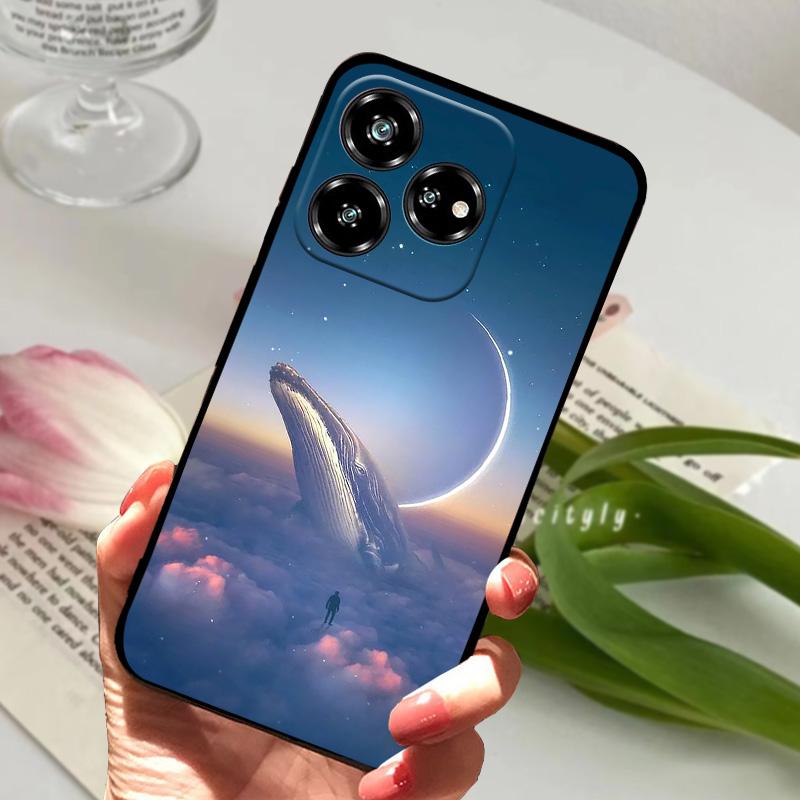 For ZTE Nubia V60 Case Fashion Soft Silicone TPU Phone Protective Cover For ZTE Axon 60 Fundas Blade V60 Shockproof Bumper Cases