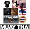 Футболка Flying Knee Muay Thai для кикбоксинга с 3D-принтом, винтажная тренировочная, защита от ультрафиолета, быстросохнущая, для мужчин и женщин, унисекс, с коротким рукавом, круглым вырезом, смешанные боевые искусства MMA