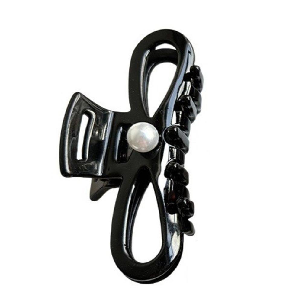 Pearl Ponytail Hair Clips French Design Lady Shark Clip Elegant Women Hair Claws Women Headdress