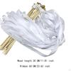 20Pcs Ribbon Wands Wedding Streamers Stick Fairy Wand Photo Props Decorations