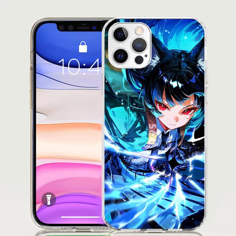 Zenless Zone Zero Чехол для телефона Hoshimi Miyabi Для iPhone 17 Air 16 15 Plus 11 14 Pro Max 13 Mini 12 7 8 + SE Узор Арт Индивидуальный