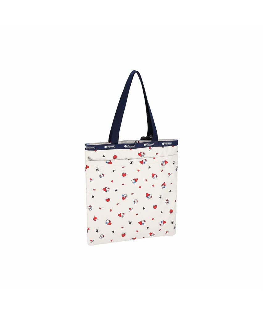 Lesportsac Hello Kitty Heart To Heart Large Emerald Tote Bag [1589.Hf61]
