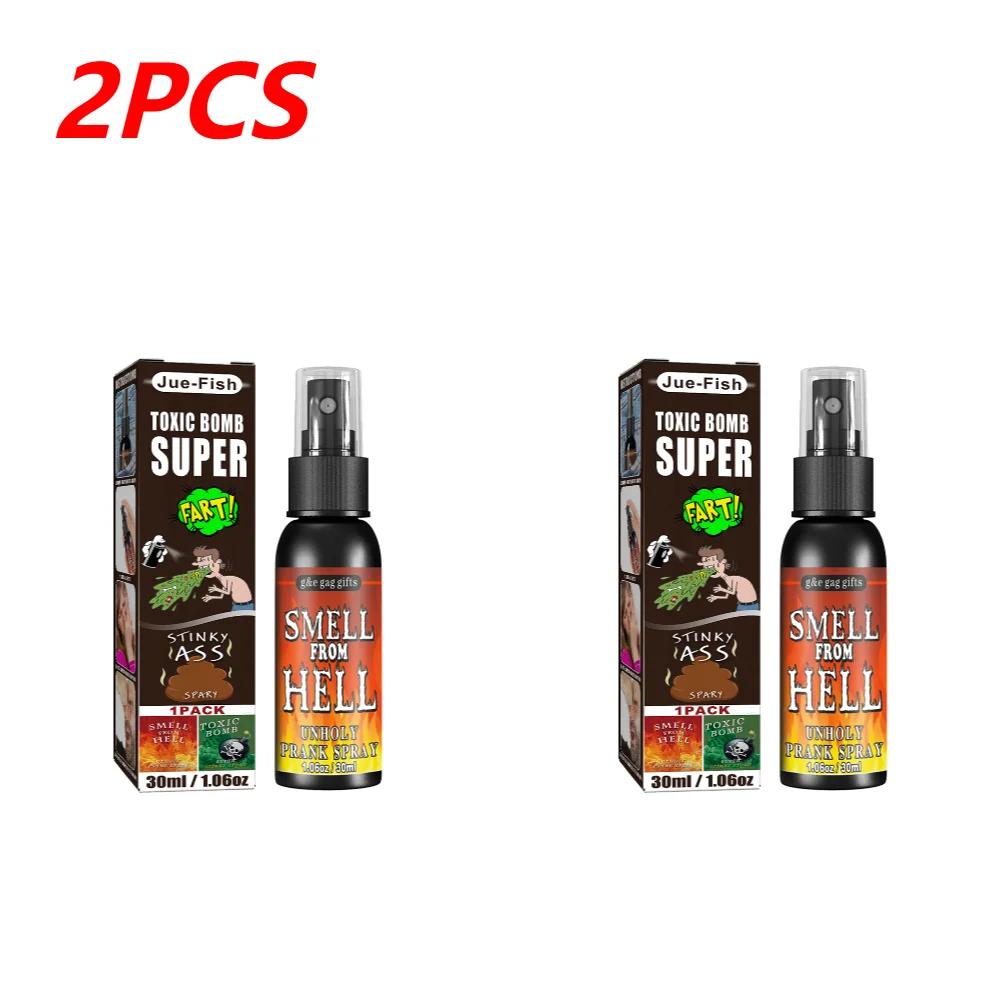 1/2/3 шт. Спрей-пукалка, вонючая бомба, вонючий газ, прикол, новинки, игрушки, принадлежности для Хэллоуина для детей и взрослых