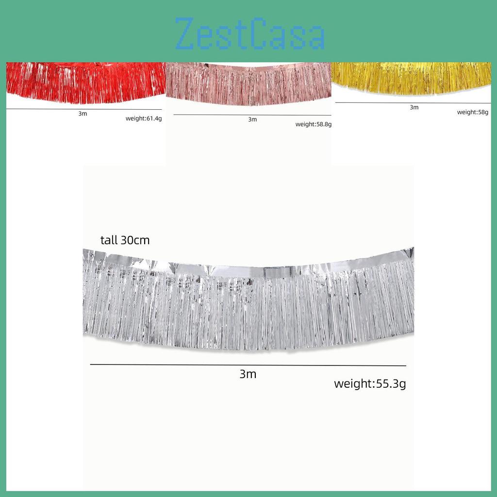 Elegant Multi-color Rain Curtain Streamer Banners For Stunning Wedding Party Decorations