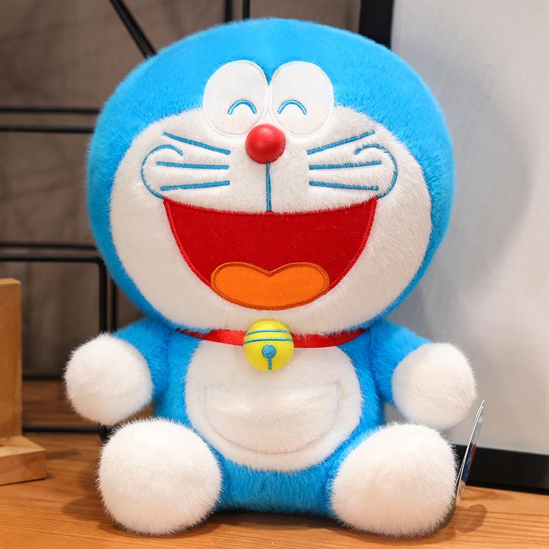 Cartoon Doraemon Kawaii Plush Toy Soft Stuffed Animal Doll Doll Anime Figures Room Decoration Birthday Gifts for Girlfriend