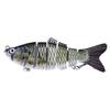 1 Piece Fishing Lure Hard Bait 10cm/18g Wobblers 6 Segments Swimbait Fishing Lure