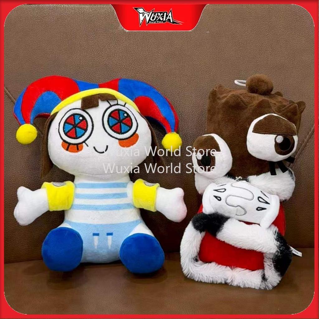 The Amazing Digital Circus Anime Surrounding Plush Toys Pomni Jax Gangle Kinger PP Cotton Desktop Decoration Best Birthday Gifts