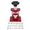 Watch Back Case Closer Watch Back Cover Pressing Tool with 25pcs Aluminum Dies
