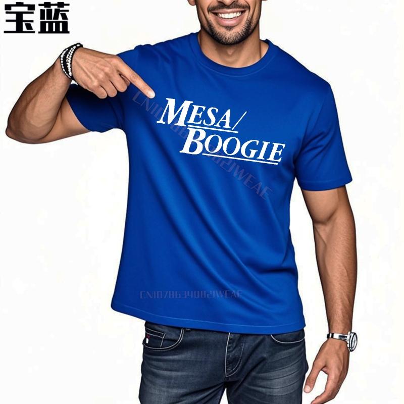 Tshirt Men Short Sleeve Streetwear Tshirts Mesa Boogie Logo Print Oneck New Teeshirts Fashionable Fashion Unisex Tshirt