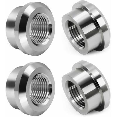 Алюминиевый 3/8" NPT внутренняя приварная бобышка, приварной фитинг 4 шт.