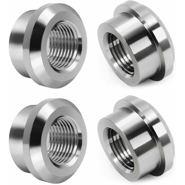 Алюминиевый 3/8" NPT внутренняя приварная бобышка, приварной фитинг 4 шт.