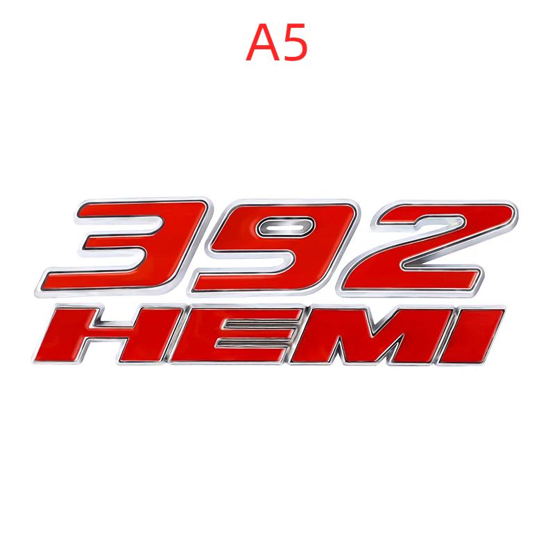 3D Металлические Наклейки на Автомобиль 345 392 Эмблема HEMI Для Dod/ge Ch/arger R/am 1500 Journ/ey Ca/liber Nit/ro Car/avan